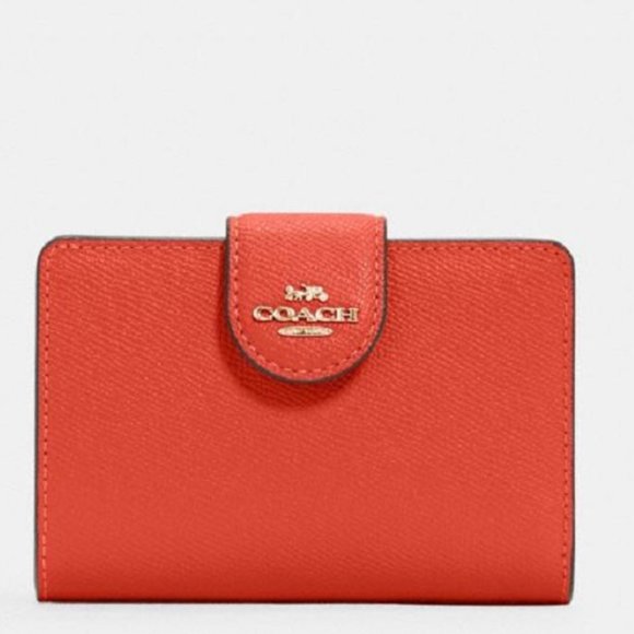 (SOLD) $108 *NEW* COACH Mango Corner Zip Wallet - Picture 5 of 7